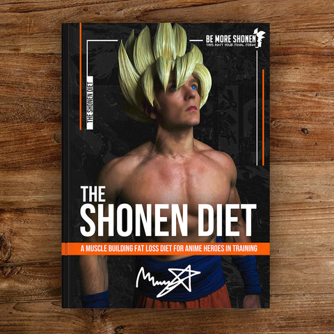 Achieve the body of your favorite anime characters with Be More Shonen's training and nutrition plans for cosplayers and anime fans. 