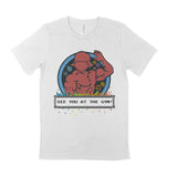 See you at the gym! - Gaming Workout T-Shirt - Anime Fitness Clothes