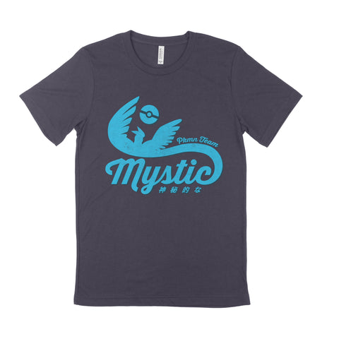 TEAM Mystic - Gaming Cosplay Tee - Anime Gym Clothes 
