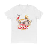 SEND NOODS - Gaming Gladdy Daddy V-Neck - Anime Gym Clothes