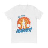 Real Saiyans Deadlift fitness v-neck - anime workout gym clothes