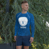 IKIGAI: Anime Genki Dama Athletic Fitness Gym Workout Rash Guard
