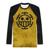 Traffy Fitness Rash Guard - Anime Gym Clothes