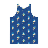 Hedgehog Popsicles Video Game Workout Fitness Vest Tank Top