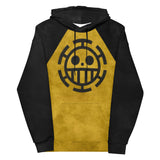 Traffy Textured Realistic Cosplay Hoodie - Anime Workout Clothes