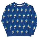 Hedgehog Popsicles Video Game Workout Fitness Sweatshirt Long Sleeve