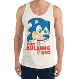 Just Bulking Bro Hedgehog Popsicle Video Game Gamer Workout Fitness Tank Vest