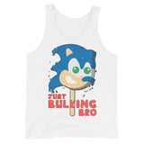 Just Bulking Bro Hedgehog Popsicle Video Game Gamer Workout Fitness Tank Vest