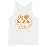 START LIVING - Firefist Minimalist Workout Vest - Anime Gym Clothes
