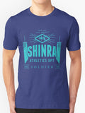 SHINRA Athletics for gamers that lift - Final Fantasy VII 7 Video Game Fitness Gym Workout Tee t-Shirt