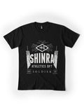 SHINRA ATHLETICS - Gaming Gym Workout Tee - Anime Fitness Clothes
