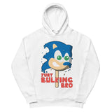Just Bulking Bro Hedgehog Popsicle Video Game Gamer Workout Fitness Hoodie