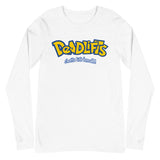 Deadlifts: Gotta Lift 'Em All! Anime Gym Workout Long Sleeve Tee