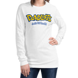 Deadlifts: Gotta Lift 'Em All! Anime Gym Workout Long Sleeve Tee