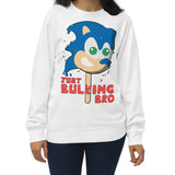 Just Bulking Bro Hedgehog Popsicle Video Game Gamer Workout Fitness Sweatshirt