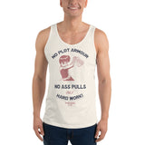 NO PLOT ARMOUR! Motivational Tank Top - Anime Gym Clothes