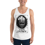 Be More Shonen Stone Mask Fitness Tank - Anime Gym Clothes