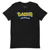 Deadlifts: Gotta Lift 'Em All! Anime Gym Workout T-Shirt