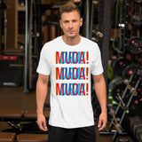 Muda! Ora! Bizarre Anime T-Shirt For Street wear and gym wear