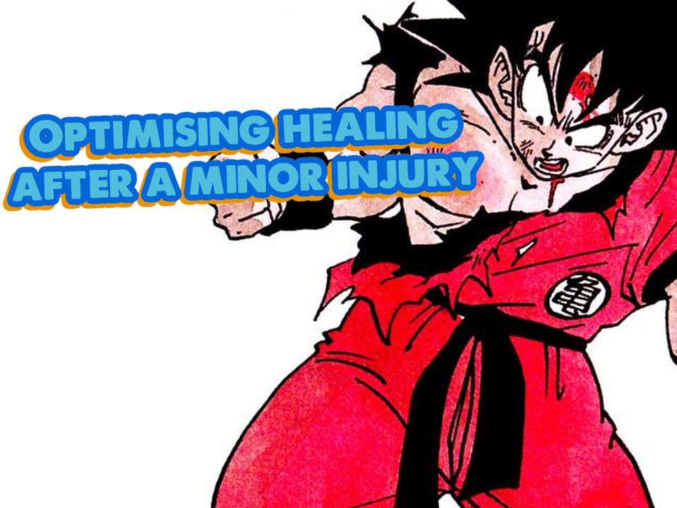 Optimise Healing After Minor Injuries: An Anime Inspired Infographic
