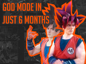 Super Saiyan God Mode In Just 6 Months: Anime Fitness Transformation