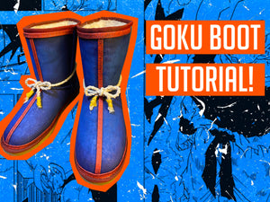 Son Goku DragonBall Z Super Cosplay Boot Tutorial