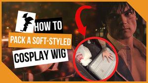 How To Pack A Soft-Styled Cosplay Wig