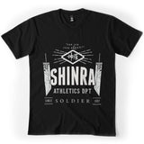 SHINRA ATHLETICS - Gaming Gym Workout Tee - Anime Fitness Clothes