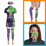 Sword & Shield - Poison Rival Cosplay Outfit - Anime Gaming Gym Clothes