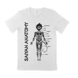 Saiyan Anatomy - Workout T-Shirt - Anime Gym Clothes