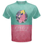 FLAMINGO AESTHETICS TEE - Anime Muscle Fit Gym Workout T-Shirt