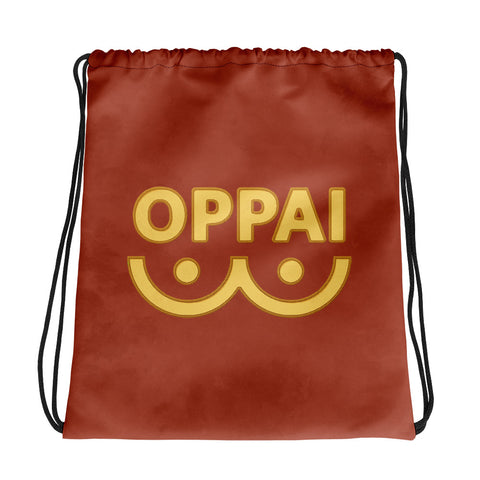 OPPAI Drawstring Gym Bag - Anime Workout Clothes