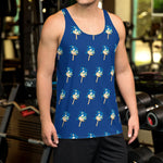 Hedgehog Popsicles Video Game Workout Fitness Vest Tank Top
