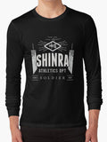 SHINRA ATHLETICS - Gaming Gym Workout Long Sleeve - Anime Fitness Clothes