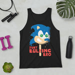Just Bulking Bro Hedgehog Popsicle Video Game Gamer Workout Fitness Tank Vest