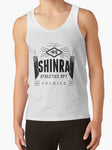 SHINRA Athletics for gamers that lift - Final Fantasy VII 7 Gamer Fitness Gym Workout Stringer Vest Tank