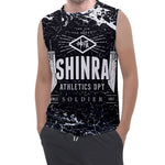 SHINRA ATHLETICS TEE - Gaming Workout T-Shirt/Vest - Anime Fitness Clothes