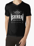 SHINRA ATHLETICS - Gaming Gym Workout V-Neck - Anime Fitness Clothes